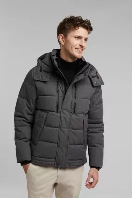 Esprit Quilted jacket with 3M™ Thinsulate™ filling at our Online Shop