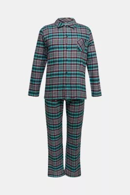 ESPRIT flannel pyjamas made of 100 organic cotton at our Online Shop