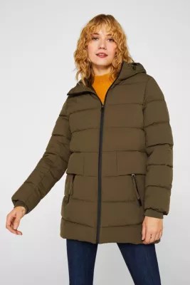Esprit Quilted jacket with 3M® Thinsulate® filling at our Online Shop