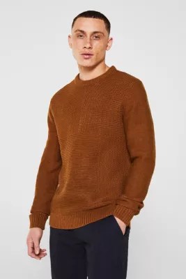 edc Jumper with a mixed texture at our Online Shop