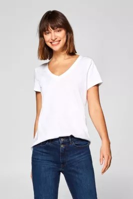 Esprit 2erPack TShirt mit VAusschnitt im Online Shop kaufen