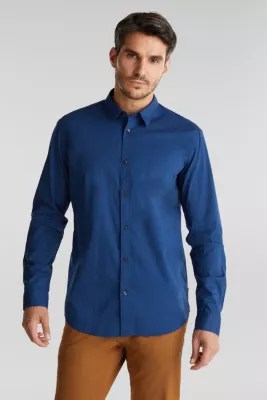 Esprit Hemd aus BaumwollStretch im Online Shop kaufen