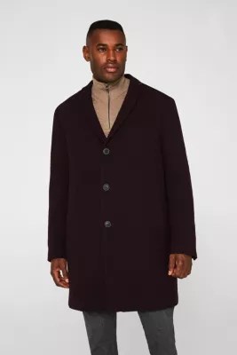 Esprit Wool blend Padded coat at our Online Shop