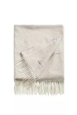Esprit Soft woven reversible blanket with fringing at our Online Shop