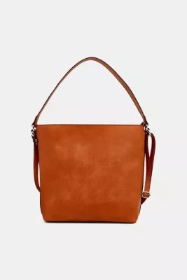 ESPRIT Faux leather hobo bag at our Online Shop