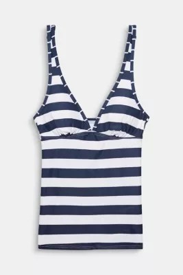 Esprit Padded tankini top with stripes at our Online Shop