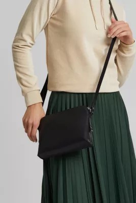 ESPRIT Vegan faux leather shoulder bag at our Online Shop