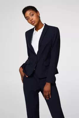 Esprit Basisbusinessblazer med stretch i Esprits