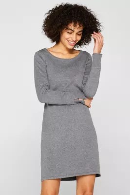 edc Fine knit dress with organic cotton at our Online Shop