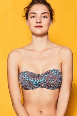 Esprit Polstret bikinibandeaubh med print i Esprits