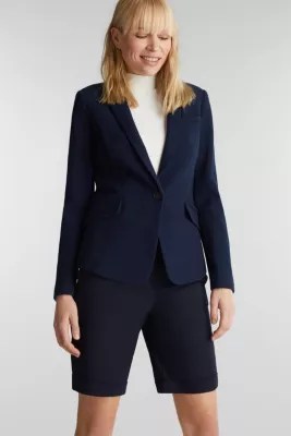 Esprit Figursyet blazer i piquéstretch i Esprits