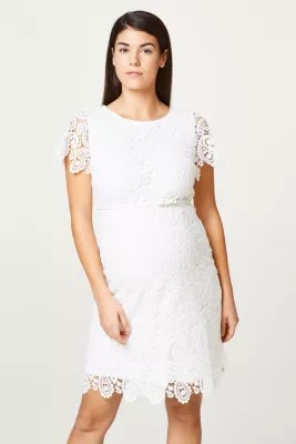 Esprit Occasionwear lace dress + belt at our Online Shop