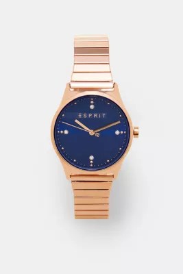 Esprit Stainless steel watch with rose gold plating at our Online Shop