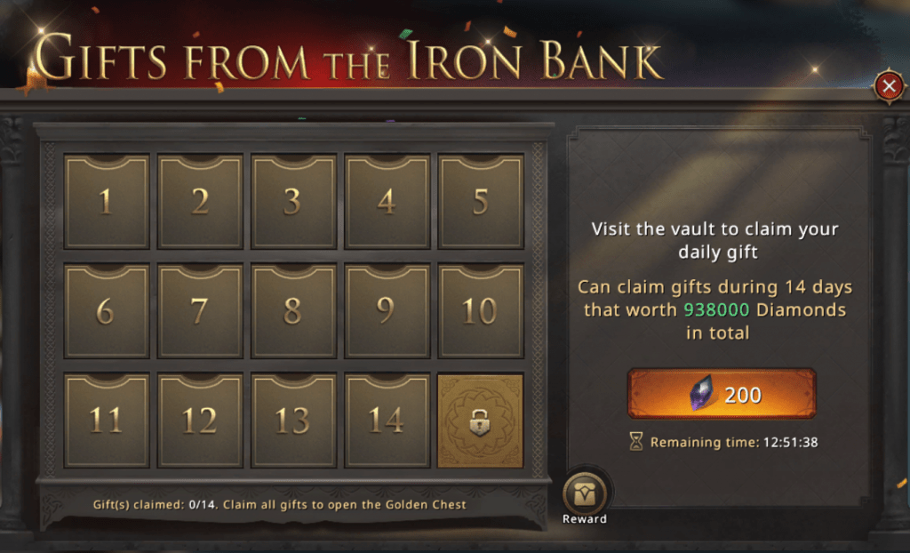Guide Iron Bank’s Gifts Esprit Games