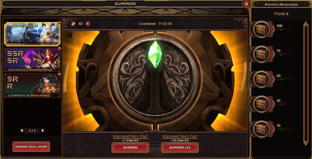 Events from November 22 «Dragon egg», «Odin’s Vault» and «Time