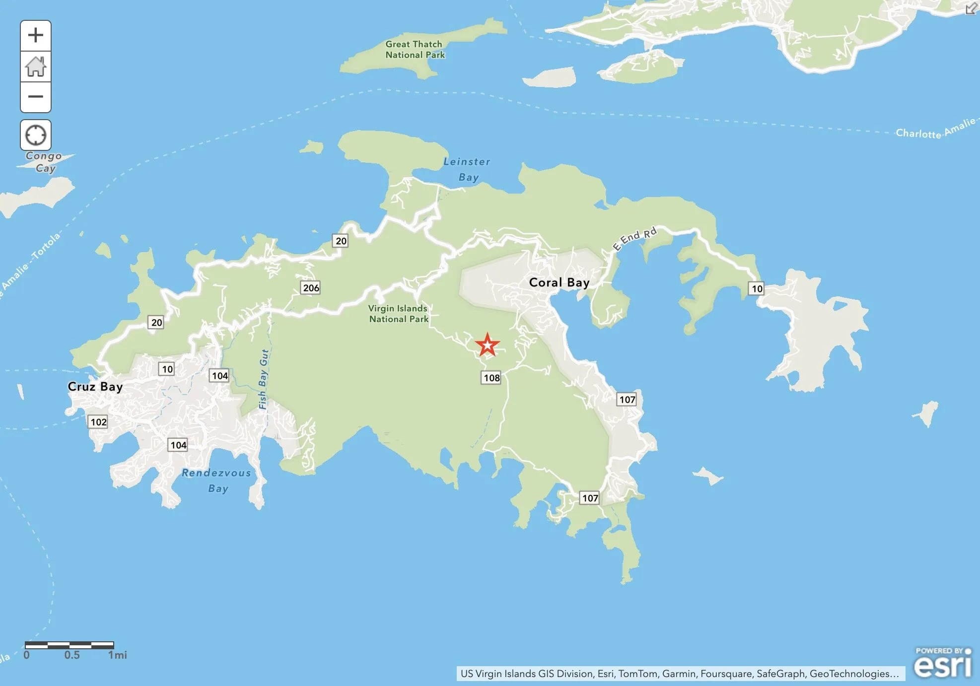 Esprit Villa St. John, USVI to the best view on all of St John