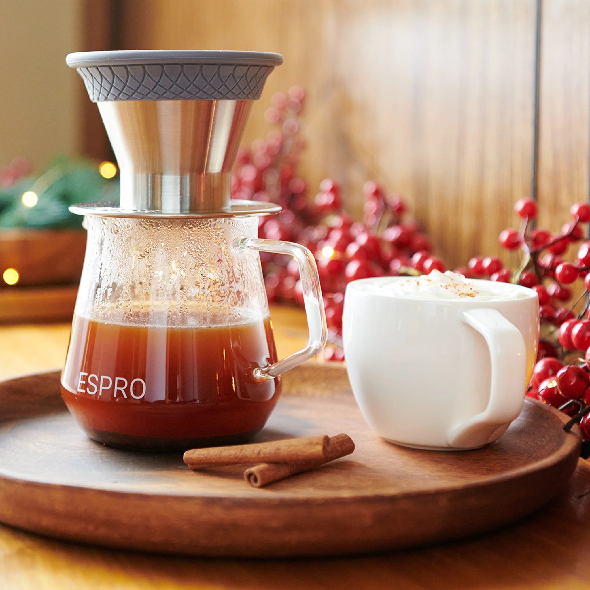 How to Make Mexican Hot Chocolate Pour Over Coffee ESPRO