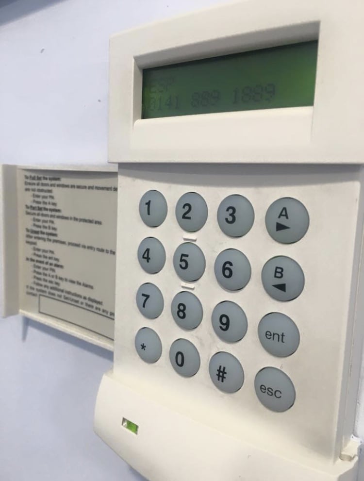 Intruder Alarms ESP Security Glasgow & Renfrewshire