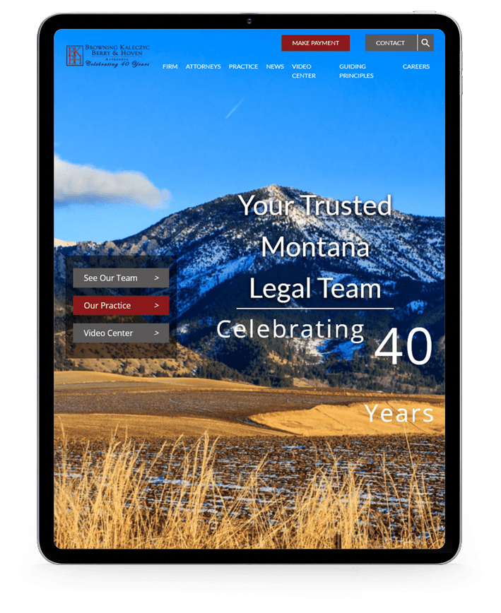Large Law Firm site Developer