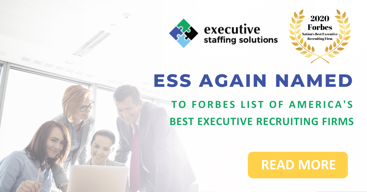 Executive Staffing Solutions Again Named to Forbes List of America’s