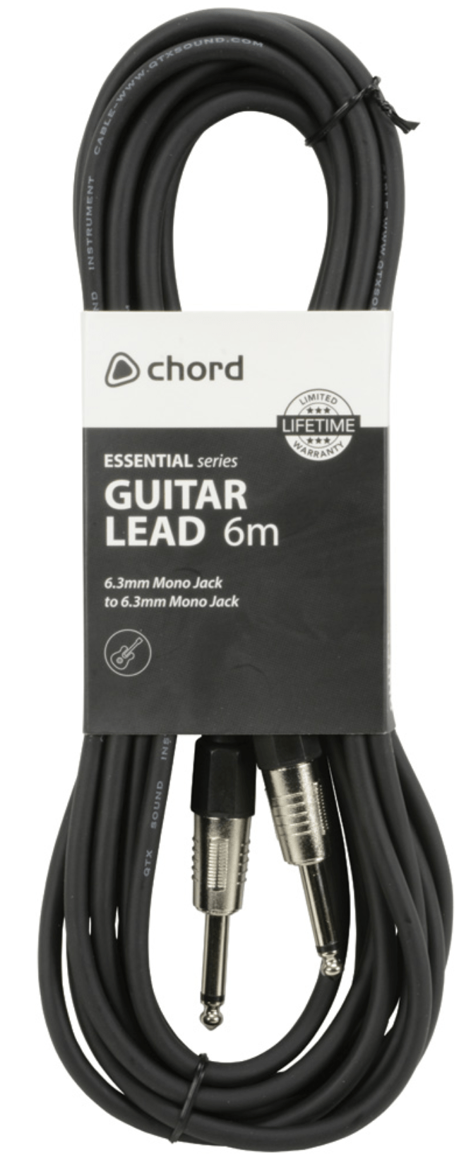 Guitar Leads 6.3mm Mono Jack Plug Guitar Accessories Essaness Music