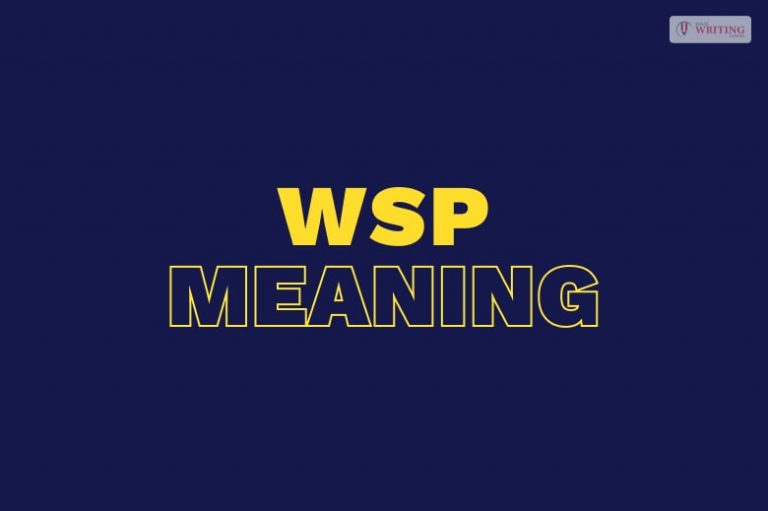 WSP Meaning What Does It Mean and Stand For? EWG