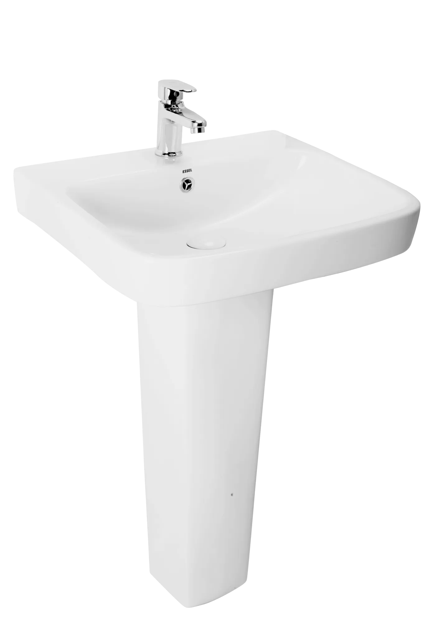 EMAX WALLHUNG WASH BASIN 565X470X810 MM Essel Bath