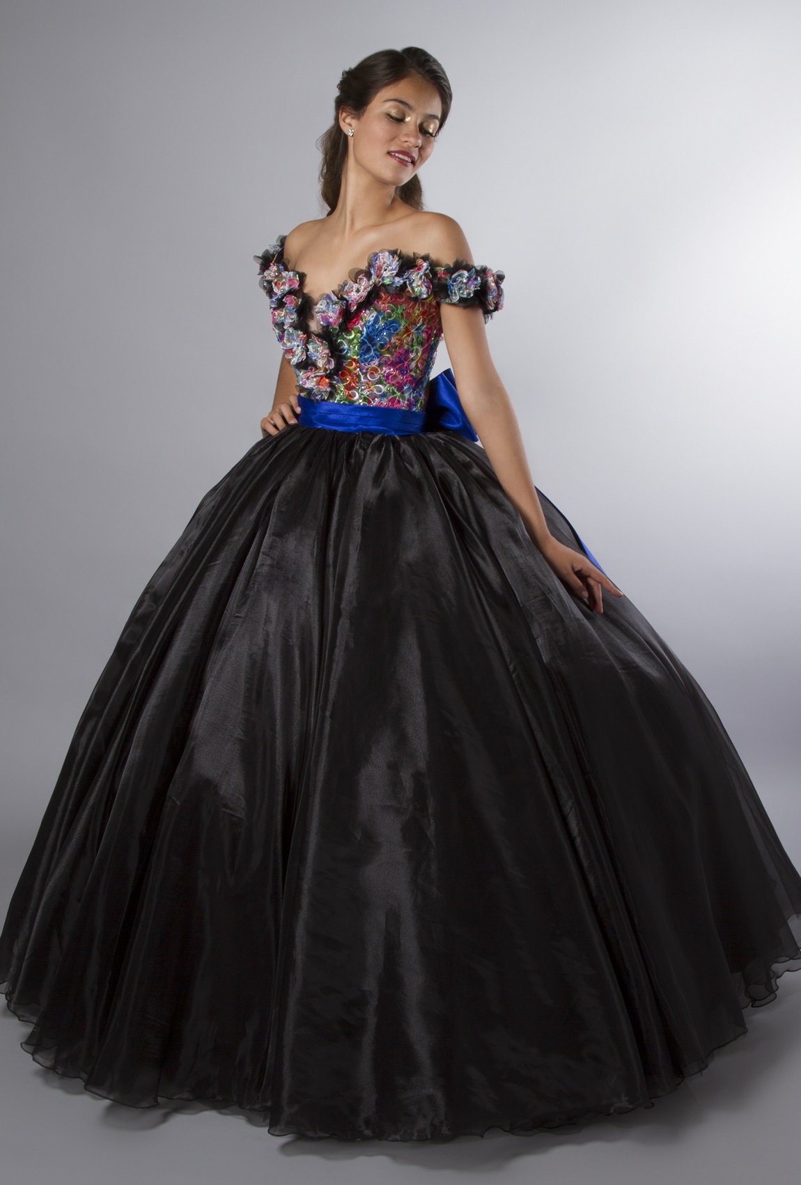 Bild Mittagessen Samt vestidos xv años 2 piezas Nicht autorisiert am