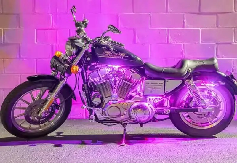 How to install LED strip Lights on a Motorcycle? Essenled Lighting