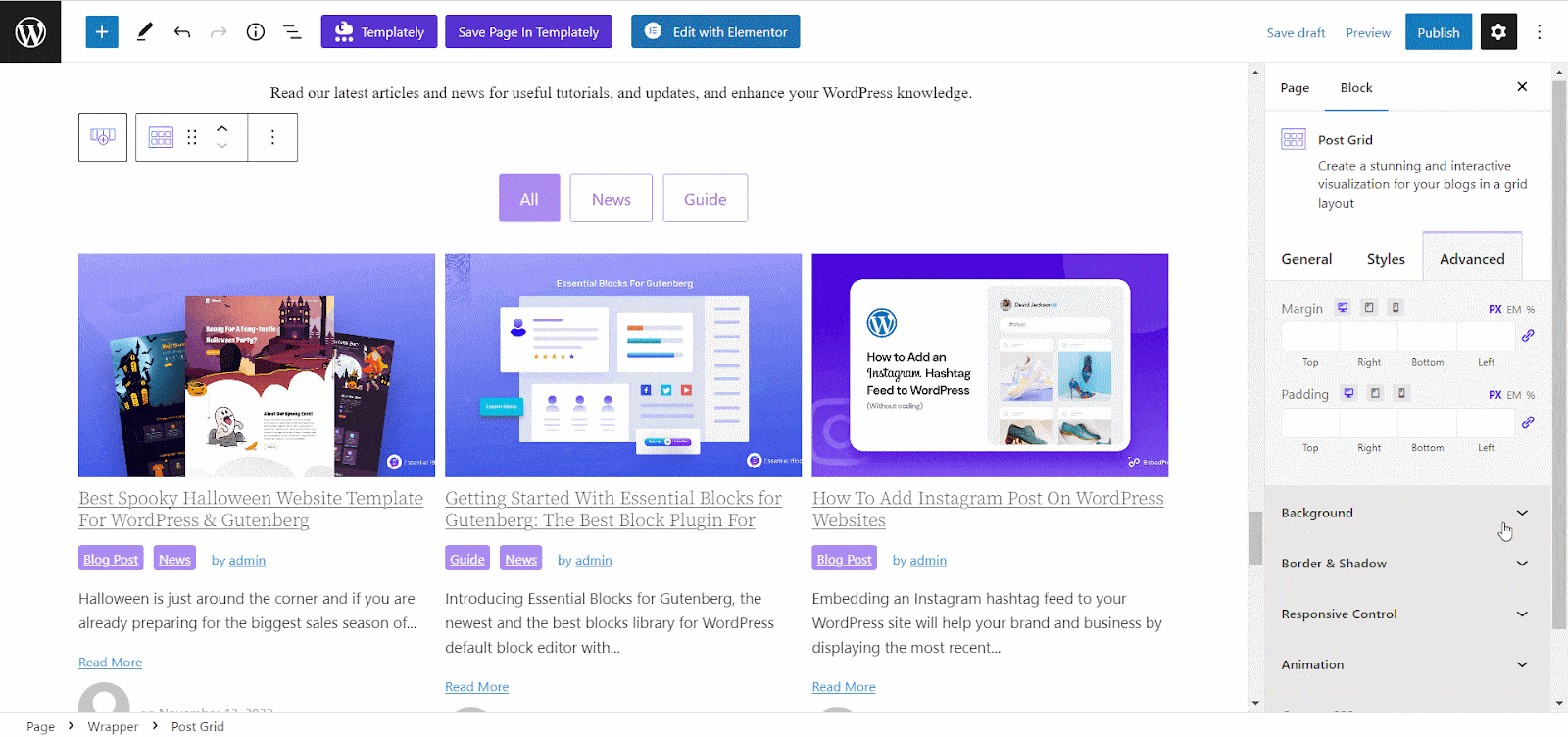 EB Post Grid Essential Blocks