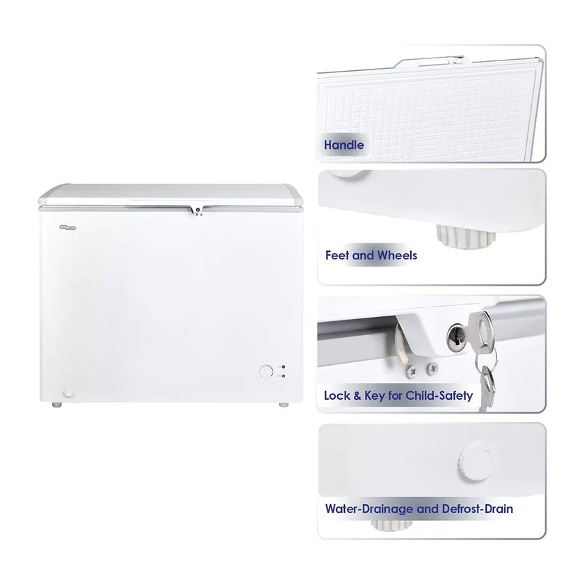 Super General Deep Freezer 250L Essential Maldives