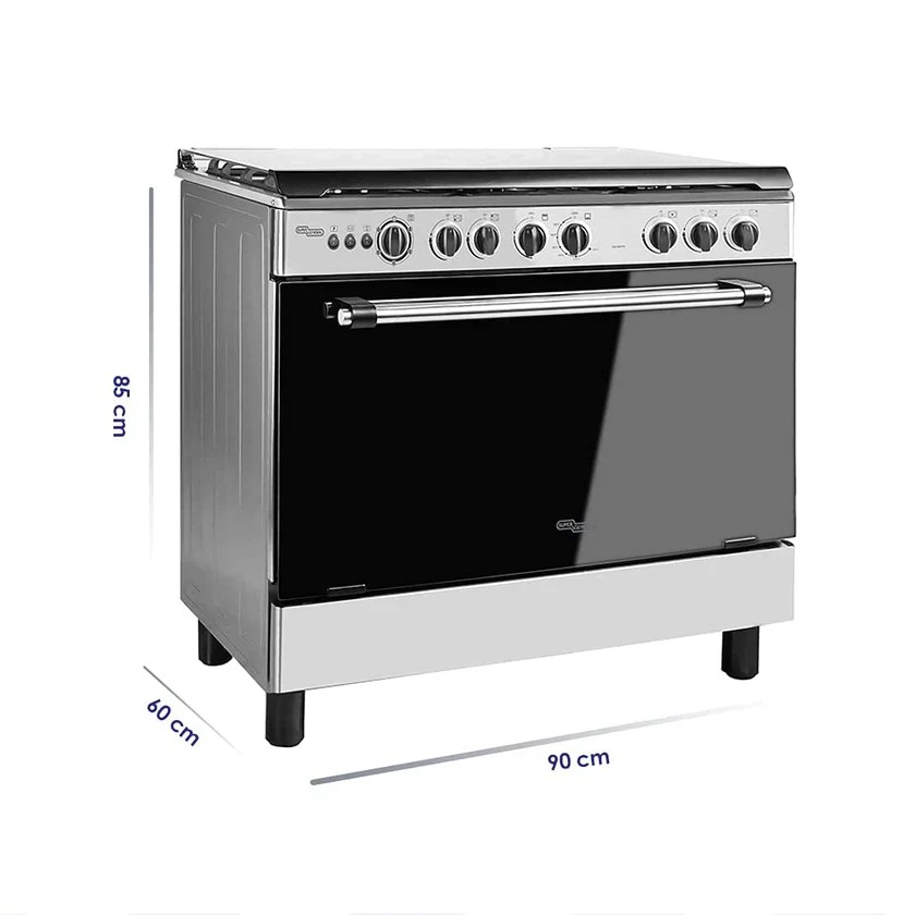 Super General Freestanding 5 Burner Gas Cooker & Oven Essential Maldives
