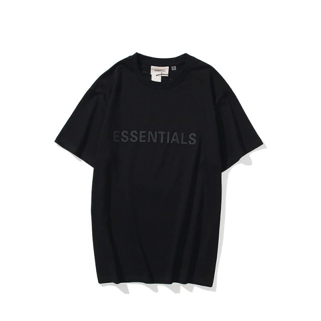 Essentials Shirt Black Essentials Shirt Fear of God Shirt