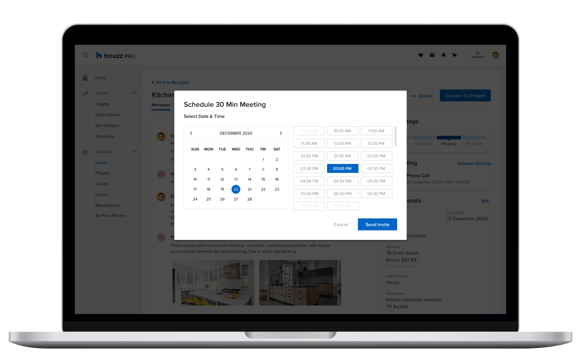 Houzz Launches Houzz Pro Business Management Software