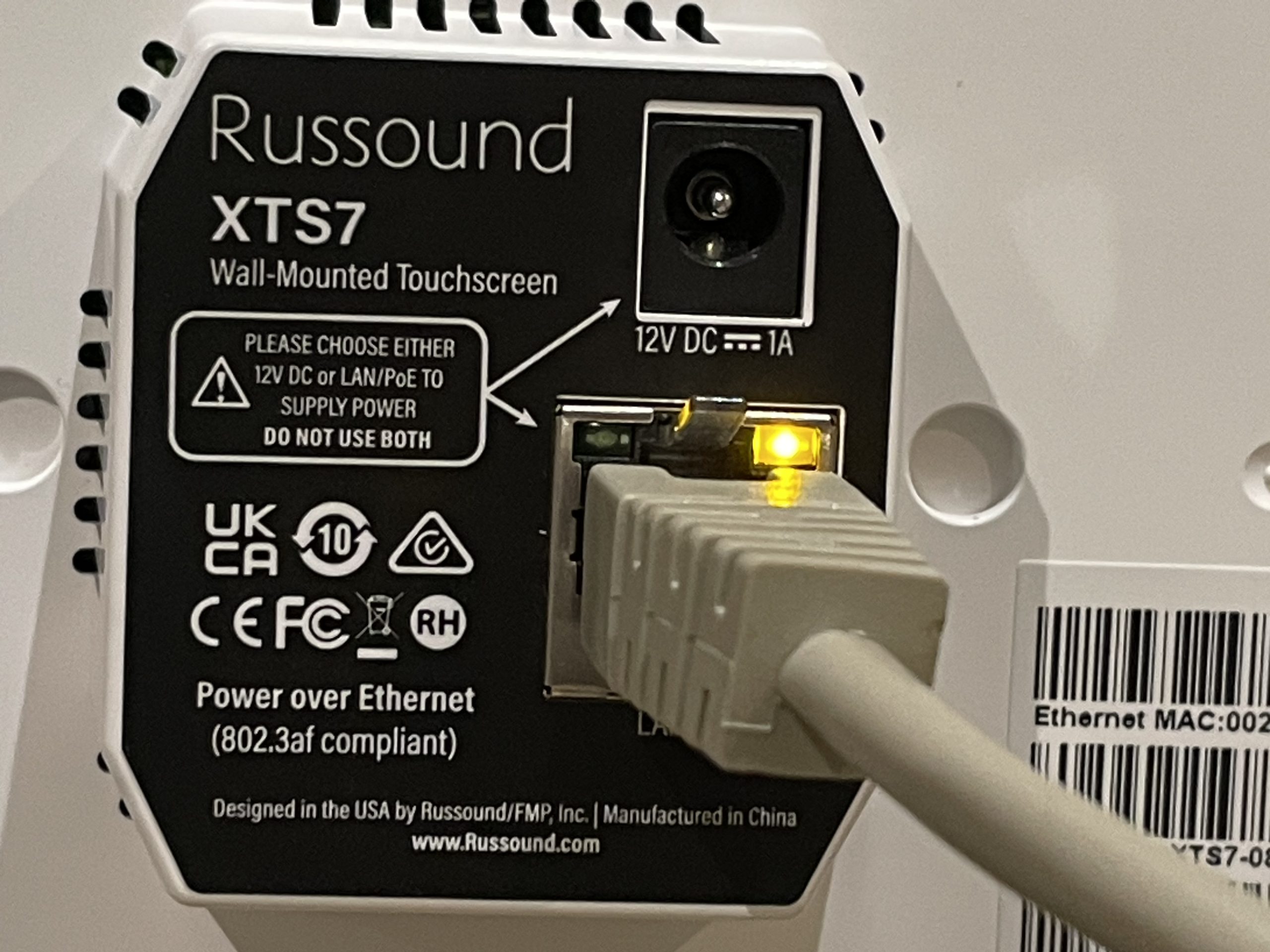 Russound launches the XTS7 Android powered touchscreen