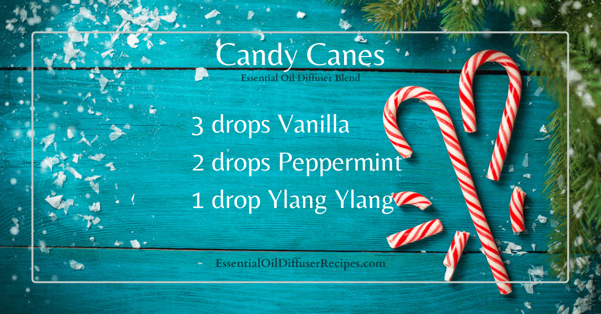 Candy Canes Essential Oil Diffuser Recipe • Essential Oil Diffuser Recipes