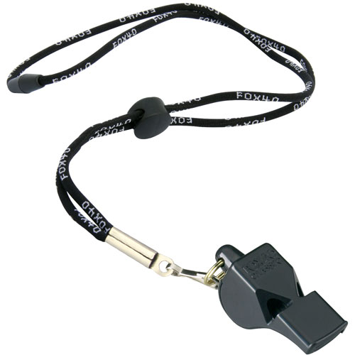 Fox 40 Classic Whistle with Breakaway Lanyard EssentialRef