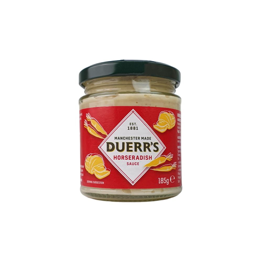 DUERR'S Horseradish Sauce 185G Malaysia Essentials.MY
