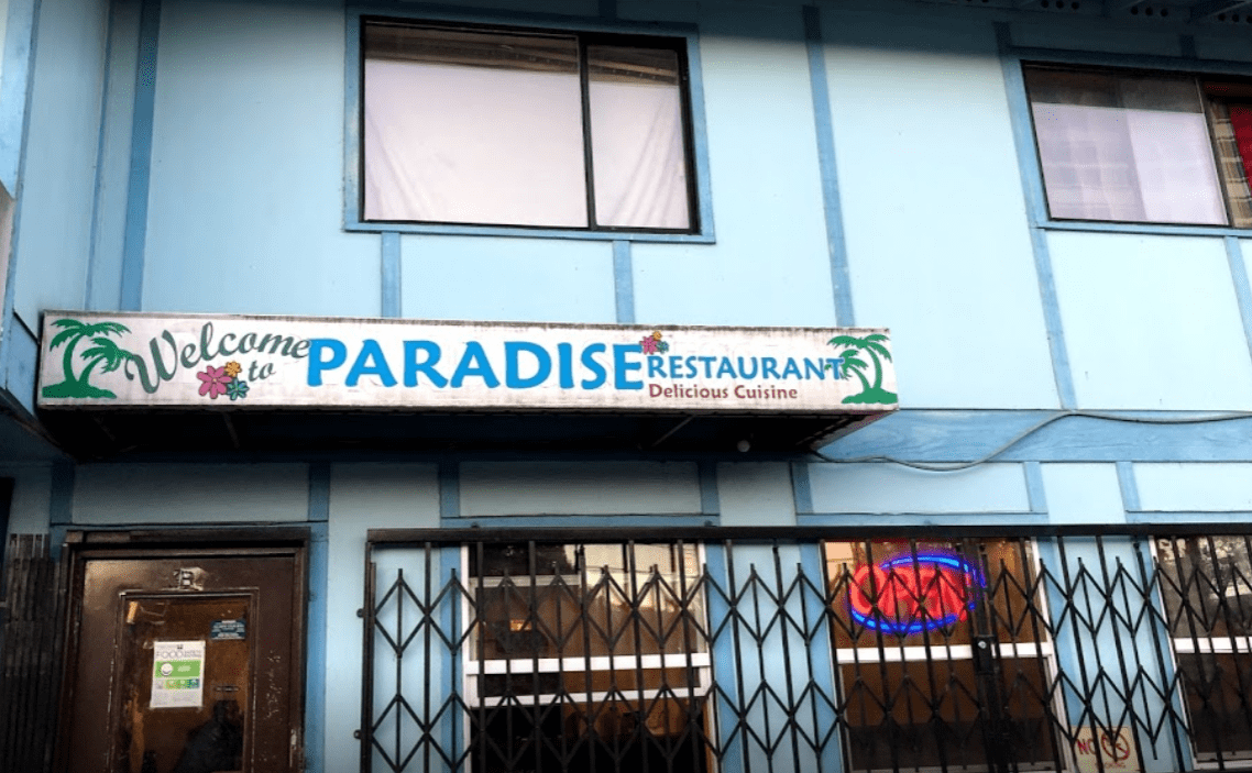 Paradise Restaurant Essential Southeast Seattle