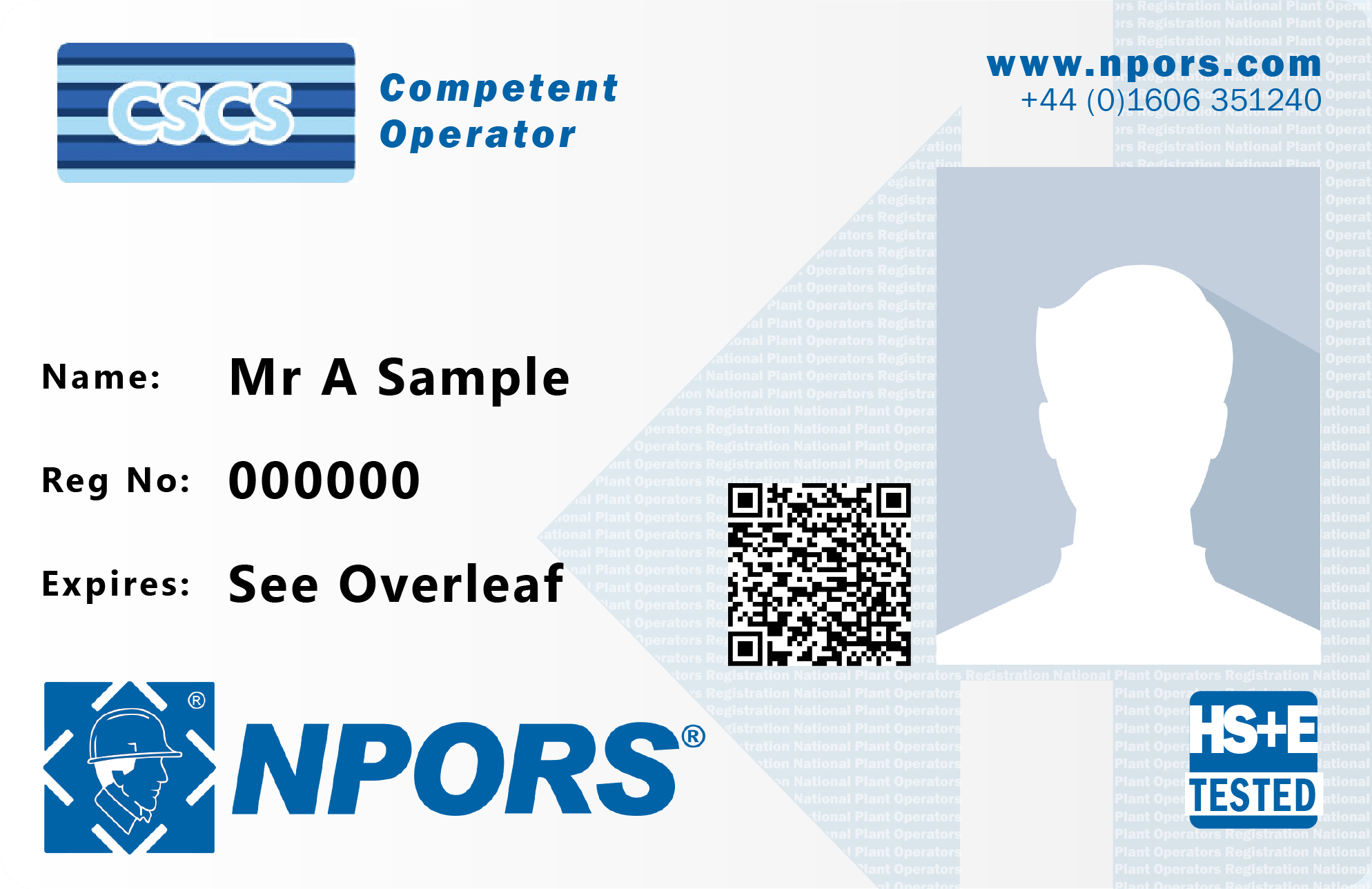NPORS Cards Essential Site Skills