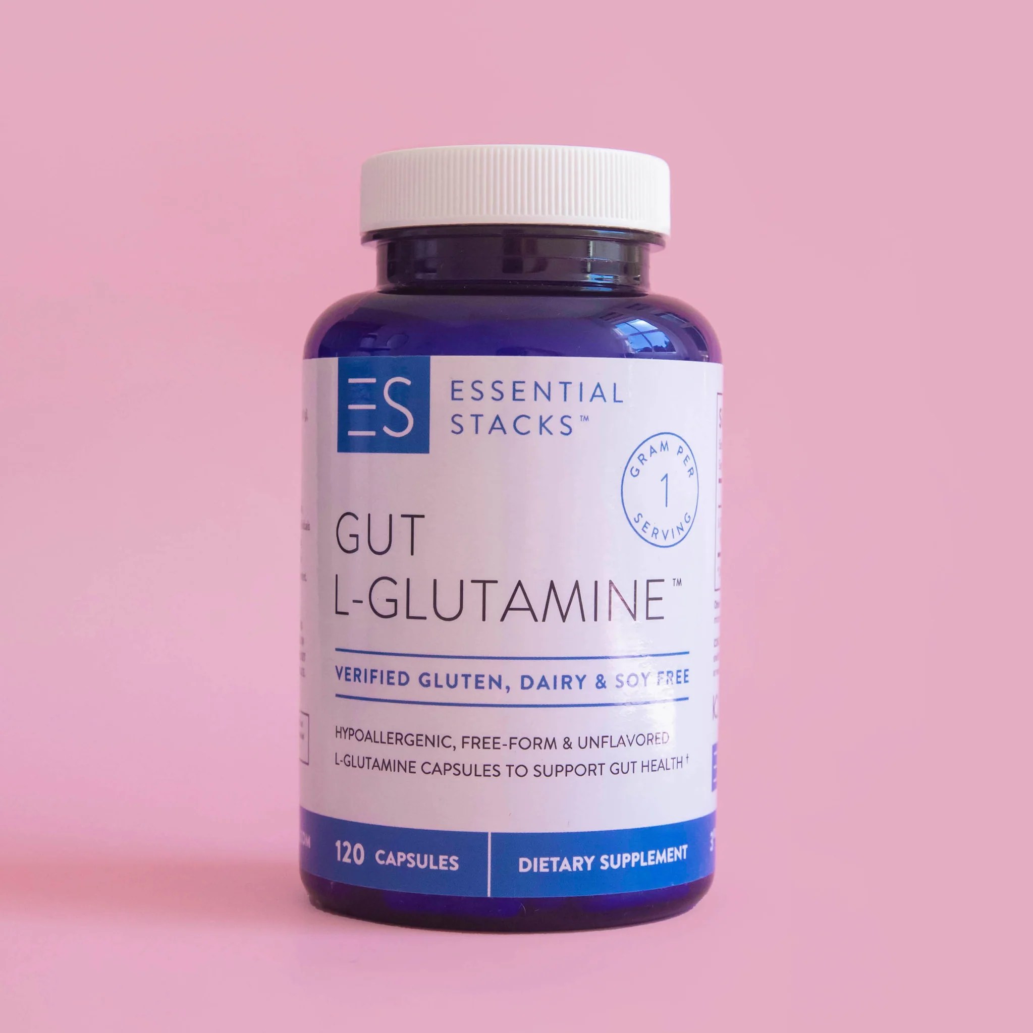 Gut LGlutamine Capsules Essential Stacks