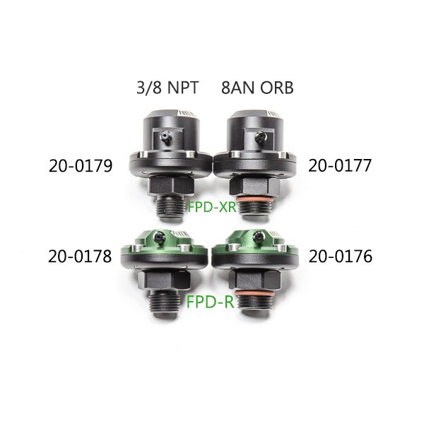 Radium Engineering Fuel Pulse Damper, Direct Mount Kits Essex Rotary