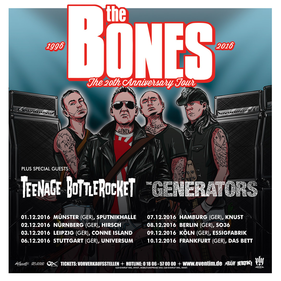 THE BONES Essigfabrik Köln