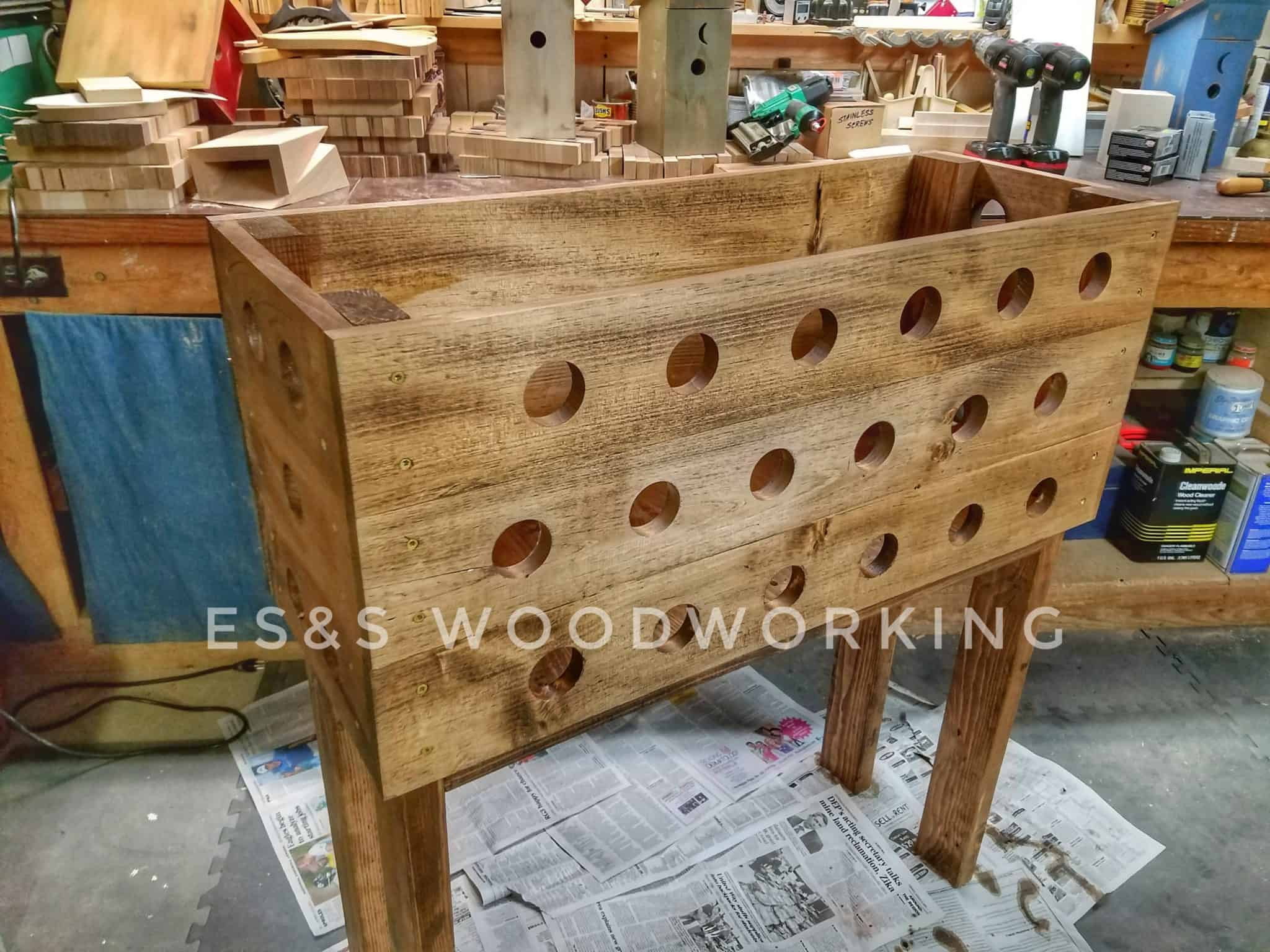 Pine Planters ES&S Woodworking, LLC