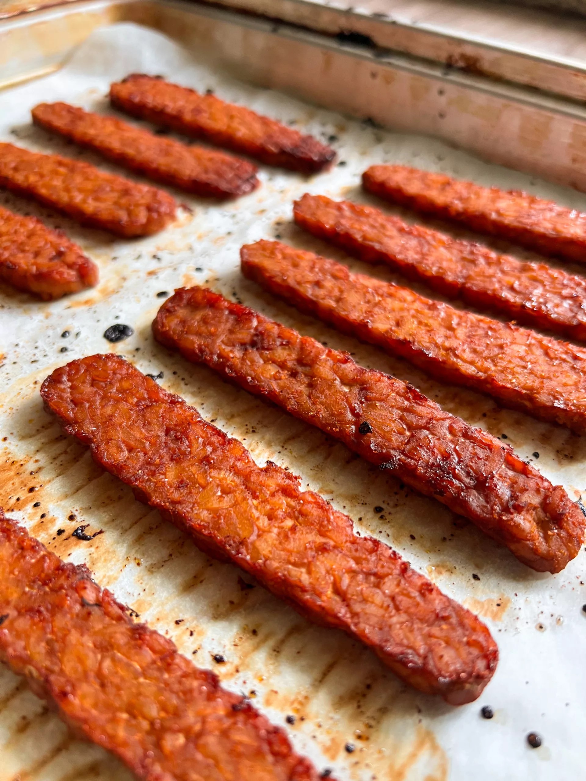 Easy Tempeh Bacon For Stovetop, Oven, and Air Fryer Essy Cooks
