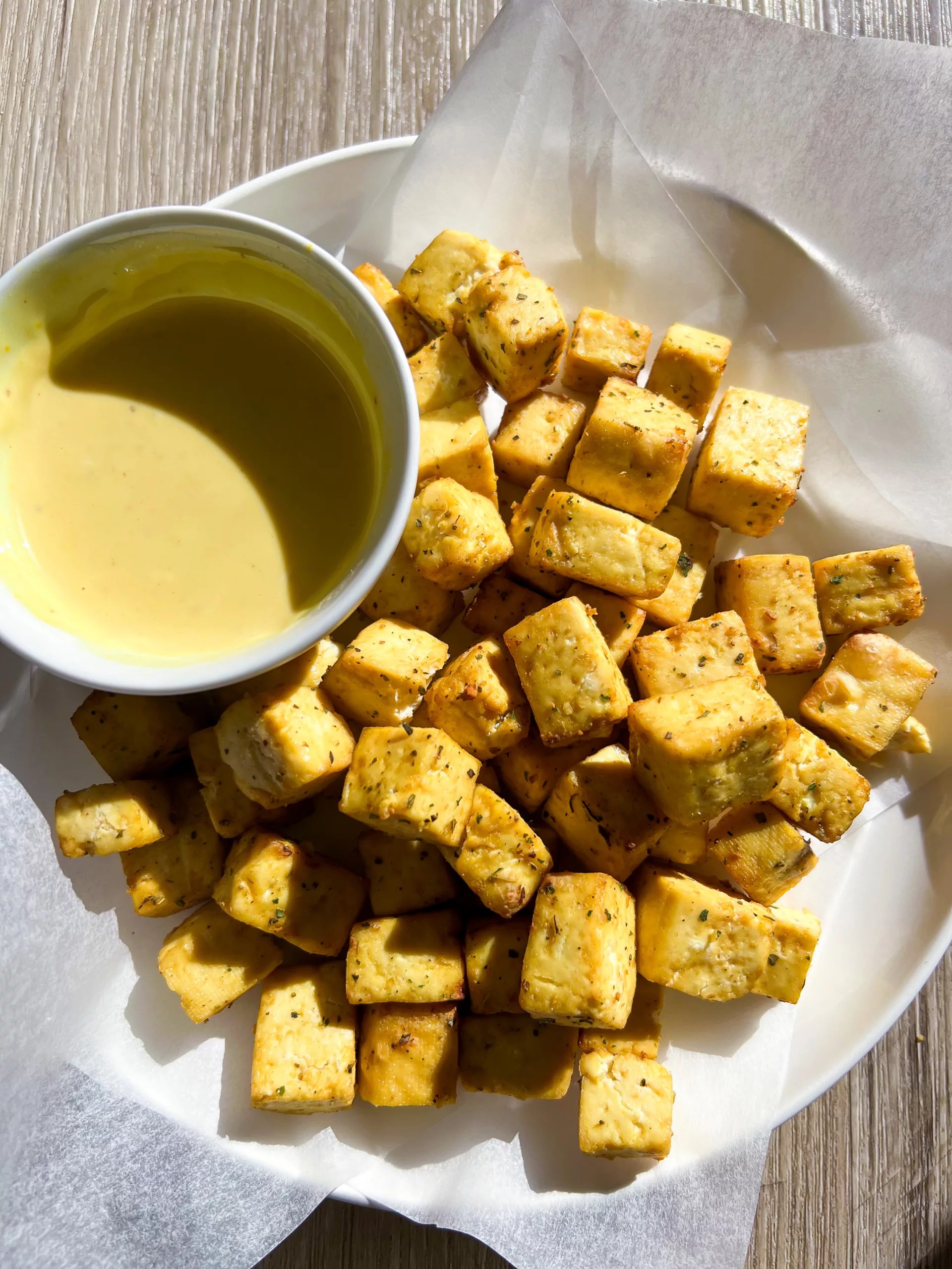 Easy Baked Tofu Bites Healthy 4 Ingredients Essy Cooks