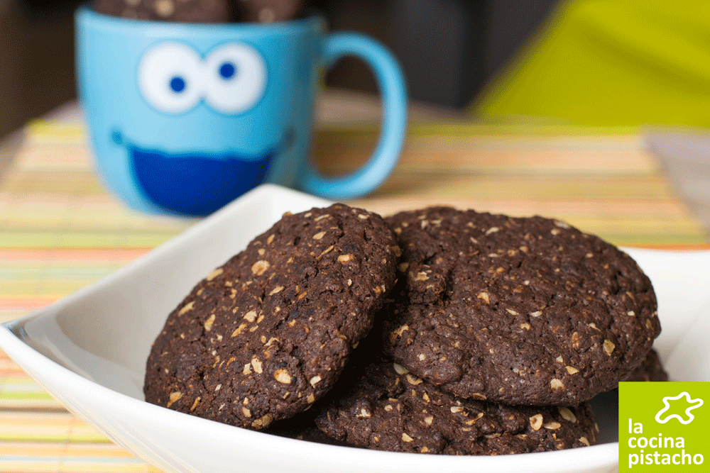 Galletas de avena y algarroba Cocina