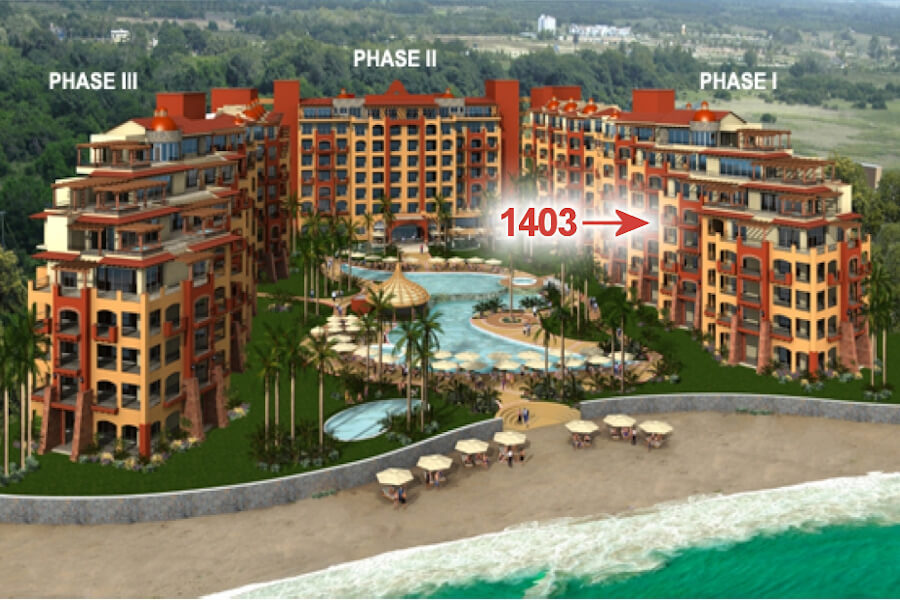 1403B Deluxe Superior Room Villa La Estancia Nuevo Vallarta 1403