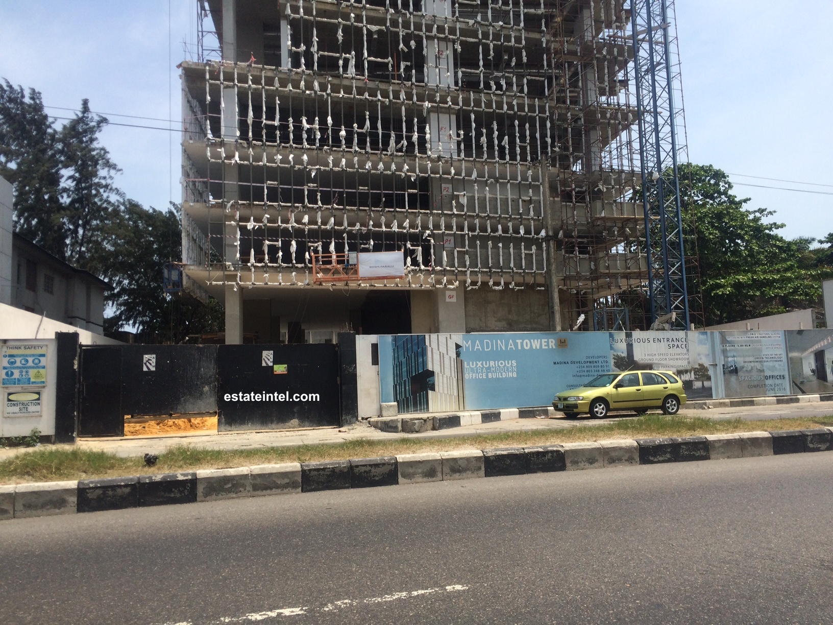 Updated Development Madina Tower, Victoria Island Lagos Real