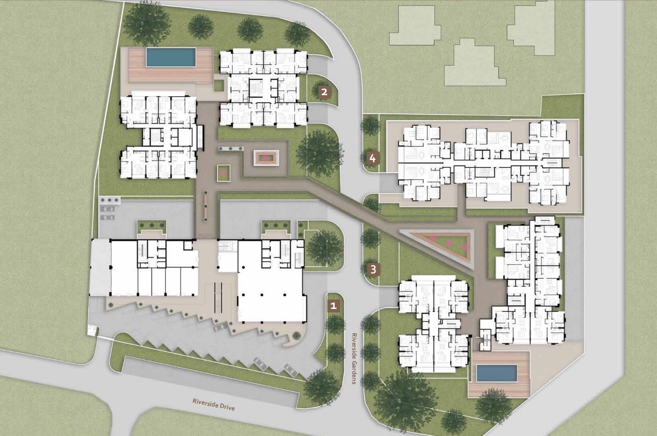 Development Riverside Square, Nairobi, Kenya. Real Estate Market